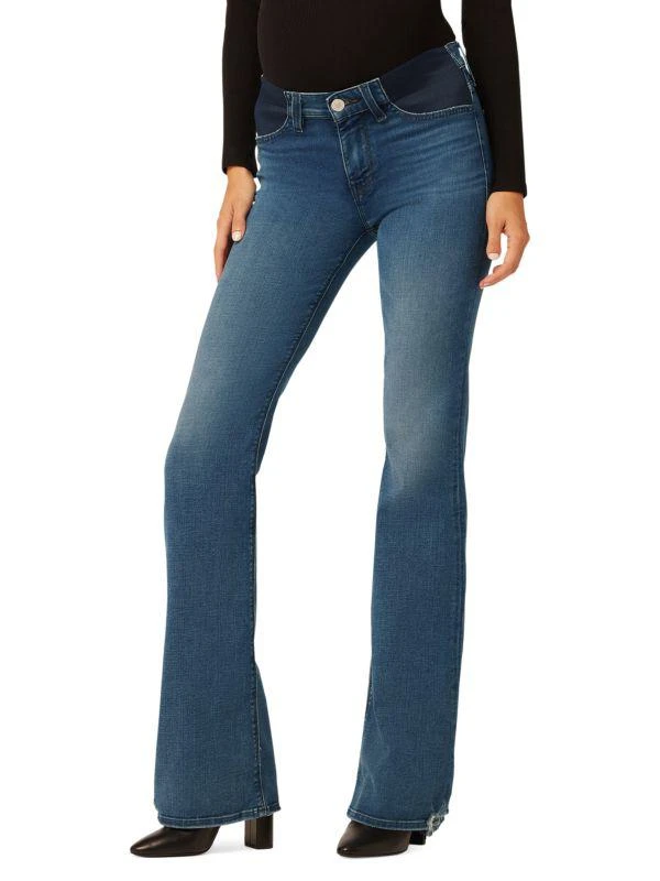Hudson Nico Mid Rise Bootcut Maternity Jeans 1