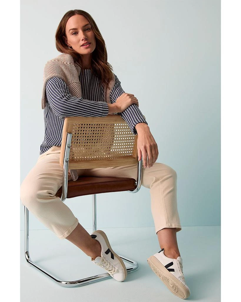 NIC+ZOE Zig Zag Striped Sweater 7