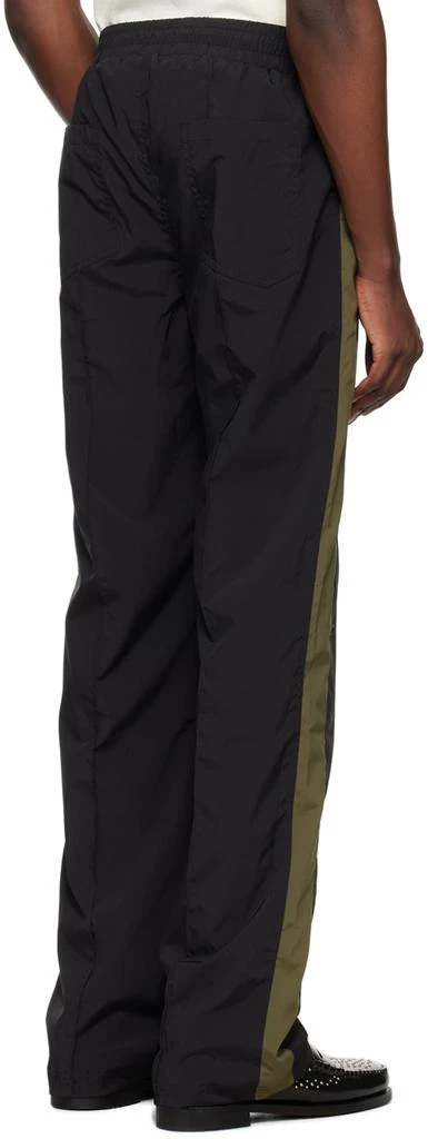 Rhude Black & Green Aerial Track Pants 3
