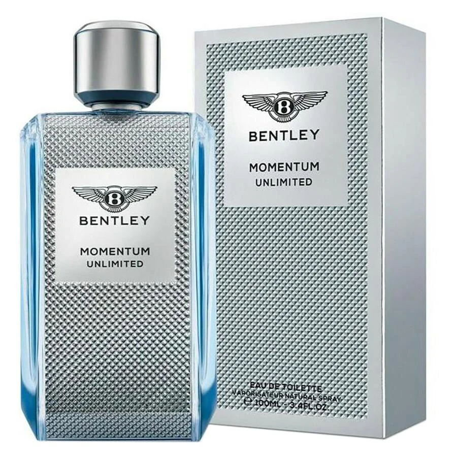 BENTLEY Fragrances Men's Momentum Unlimited EDT 3.4 oz Fragrances 7640171191140 1