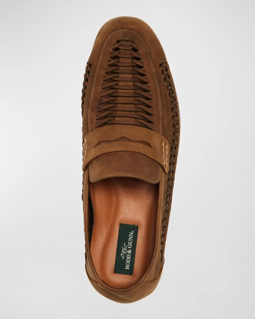Rodd & Gunn Men's Gisborne Leather Huarache Penny Loafers 5