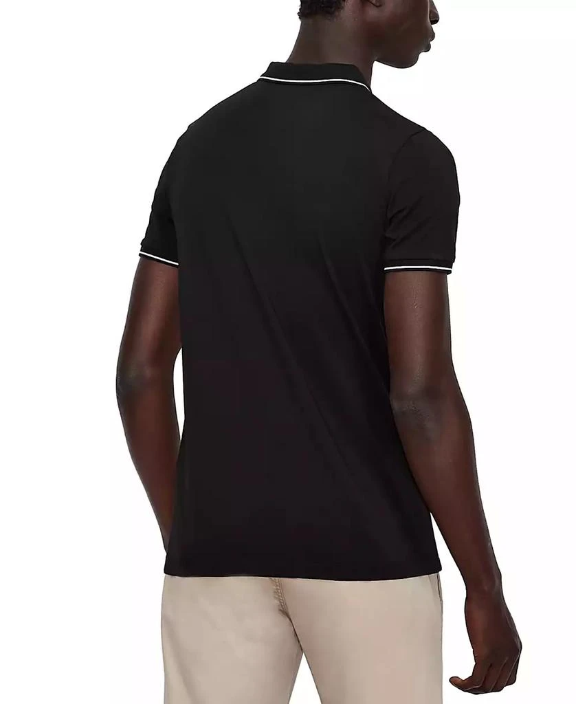 Armani Exchange Men's Tipped Logo Placket Polo Shirt 2