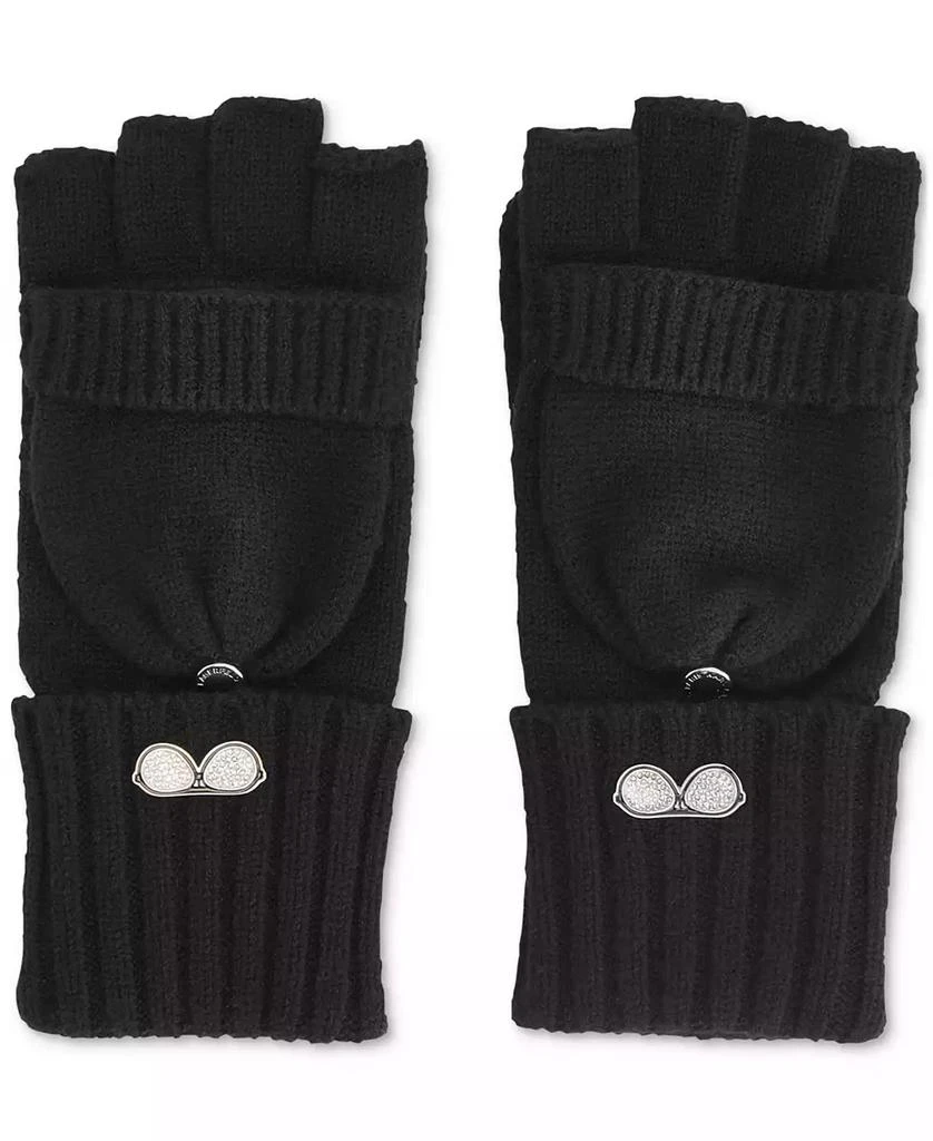 Karl Lagerfeld Paris Women's Sunglasses Pin Flip-Top Gloves 2