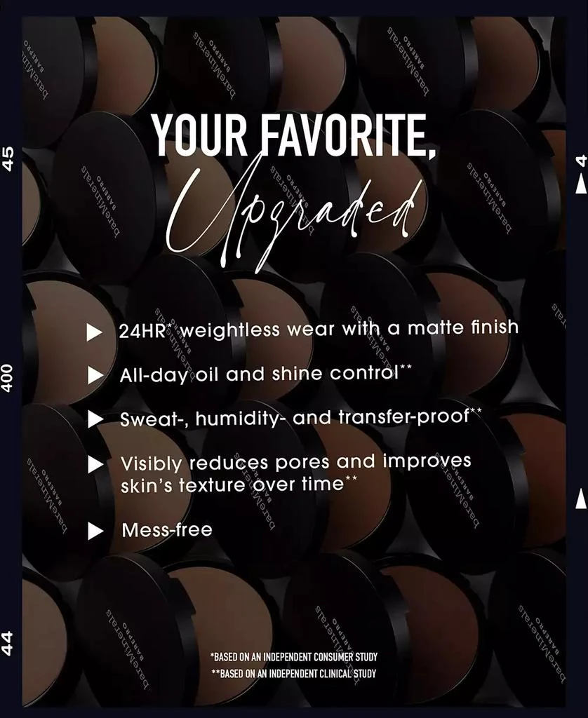 BareMinerals BAREPRO® 24HR Skin Perfecting Talc-Free Matte Powder Foundation 8