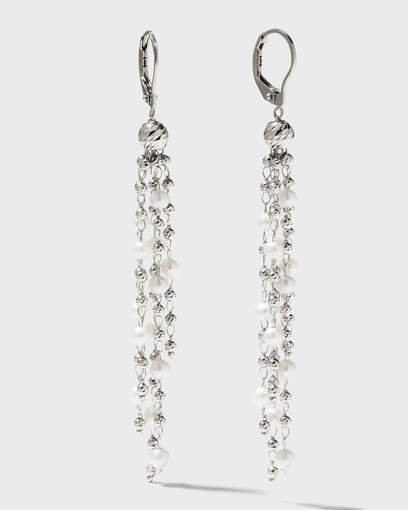 Platinum Born Debut Multi Drop Earrings