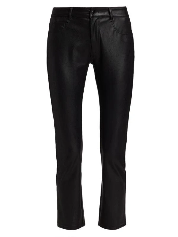 Paige Stella Faux Leather Pants 6