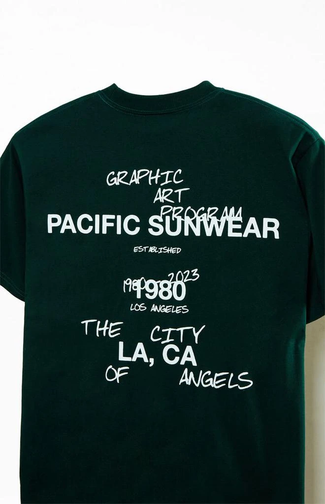 PacSun Pacific Sunwear Art Program Oversized T-Shirt 4