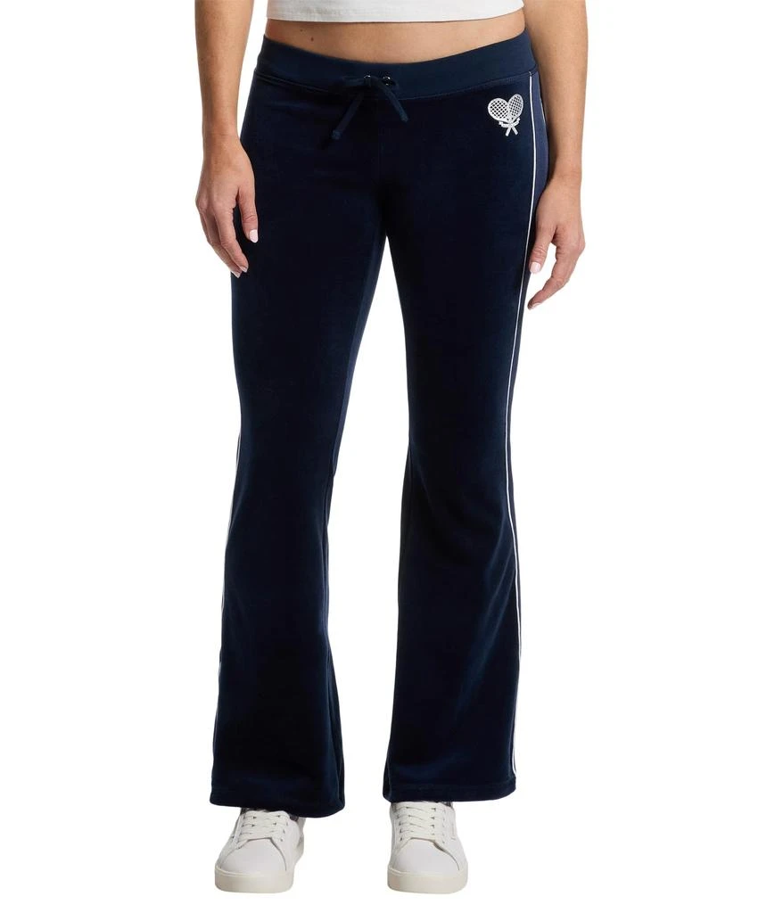 Juicy Couture Heritage Low Rise Track Pants With Side Stripe 1