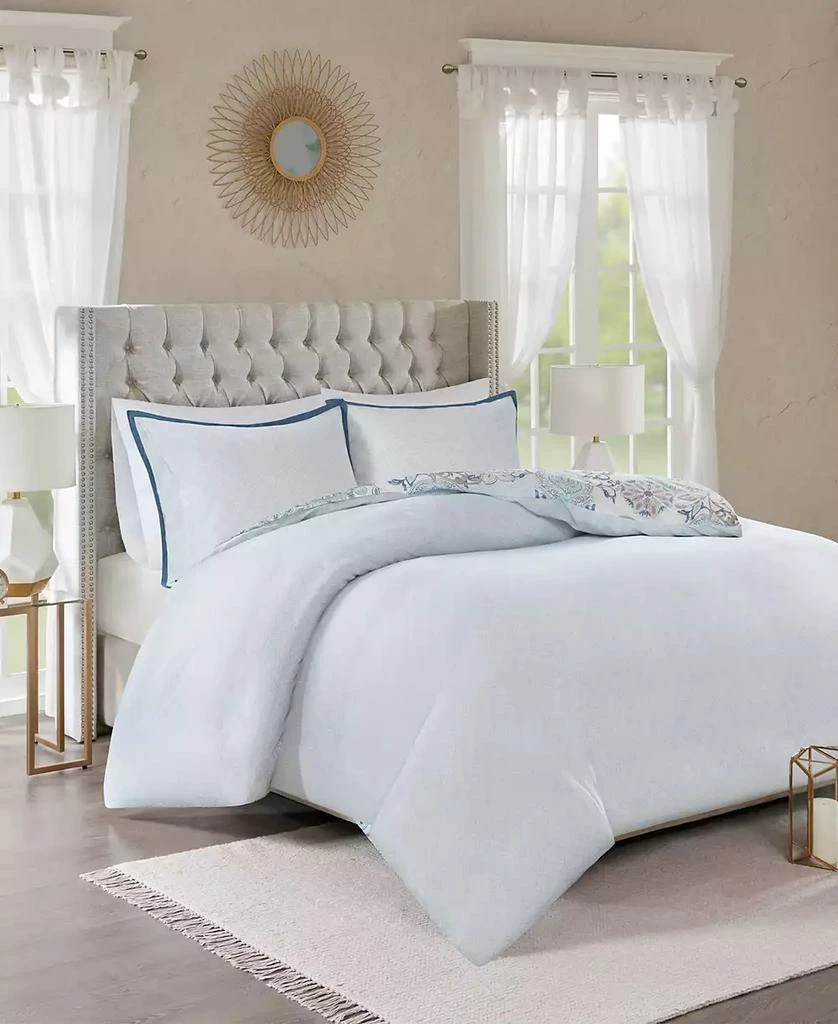 Madison Park Isla Reversible 3-Pc. Duvet Cover Set 4