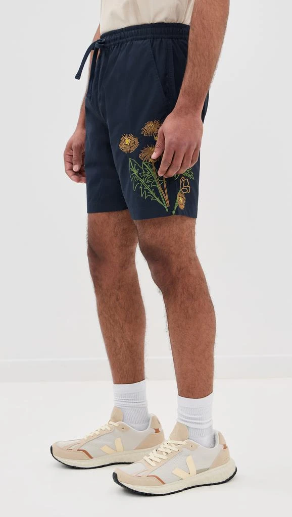 Universal Works Universal Works X Flower Mountain Beach Shorts 7.5" 3