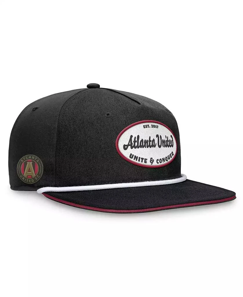 Fanatics Branded Men's Black Atlanta United FC Iron Golf Snapback Hat 1