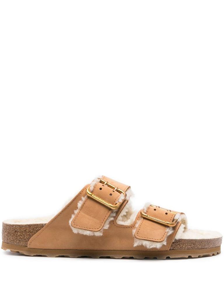 Birkenstock Birkenstock Arizona Bold Shearling Slippers