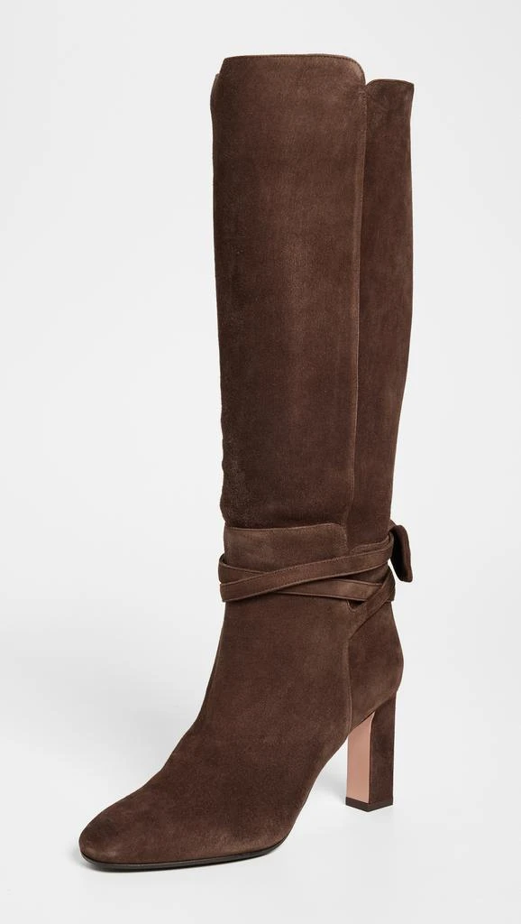 Aquazzura Very Bow Tie Boots 85mm 1
