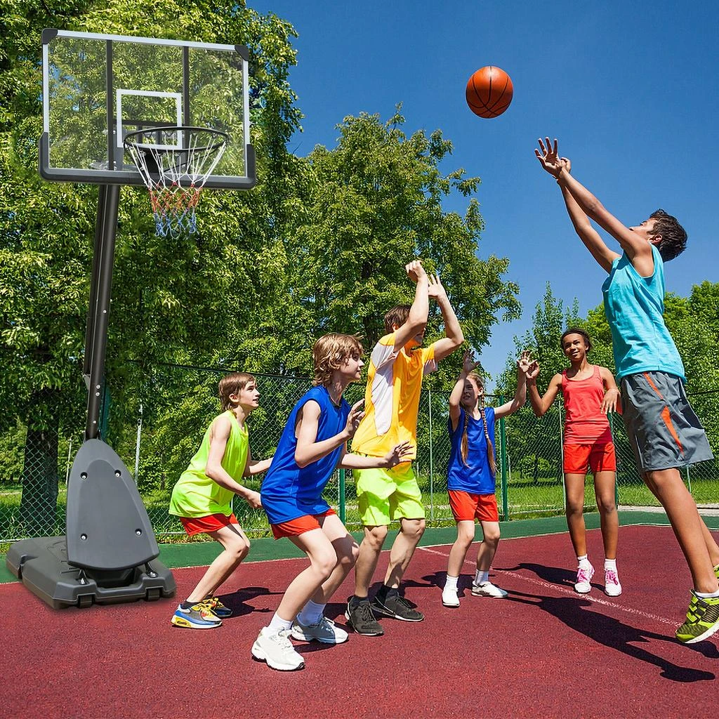 Streamdale Furniture Streamdale Portable 6-10FT Outdoor Basketball Hoop 3