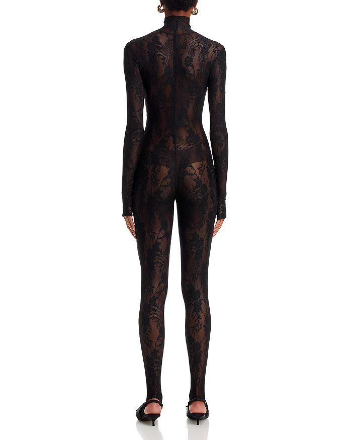 Norma Kamali Lace Catsuit 4