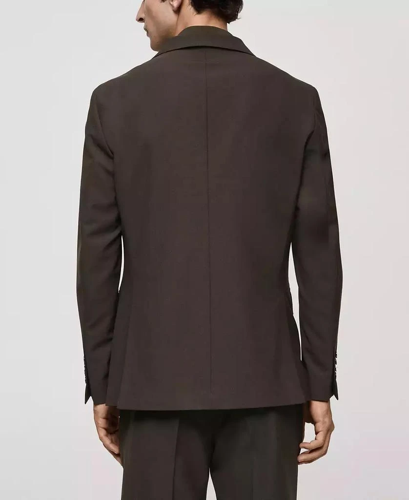Mango Men's Wool Suit Blazer 5