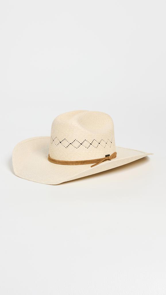 Brixton Laredo Panama Straw Cowboy Hat