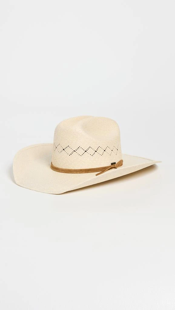 Brixton Laredo Panama Straw Cowboy Hat 1