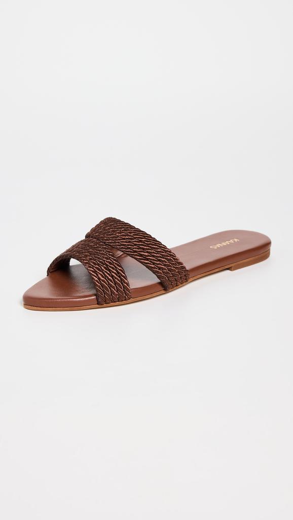Kaanas Ivy Corded Pointed Toe Slides