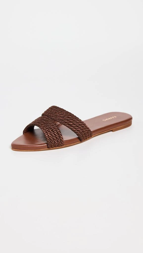 Kaanas Ivy Corded Pointed Toe Slides 1