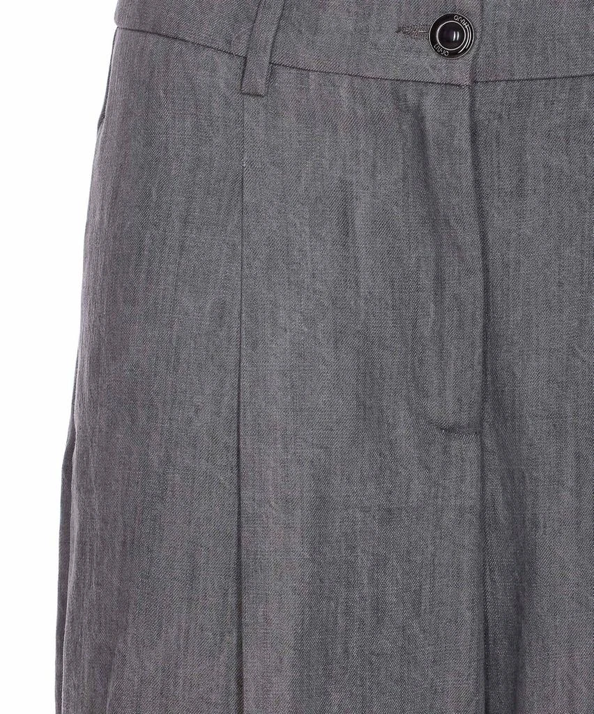 LIU •JO Liu Jo Straight-Leg Pleated Trousers 4