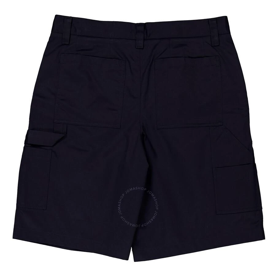 Burberry Men's Smoked Navy Darwin Equestrian Knight-Motif Cargo Shorts 3
