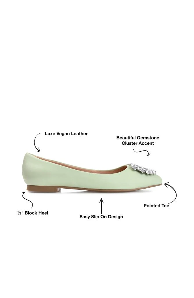 Journee Collection JOURNEE Renzo Embellished Flat 10