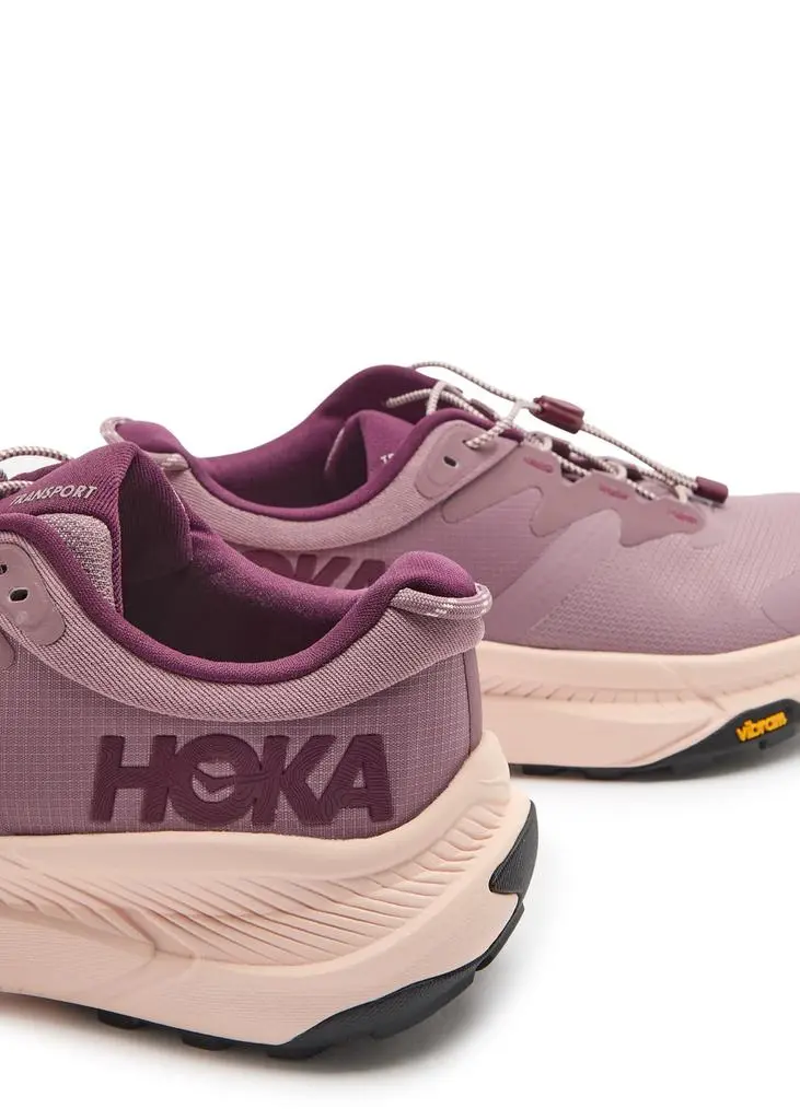 Hoka One One Transport panelled mesh sneakers 4