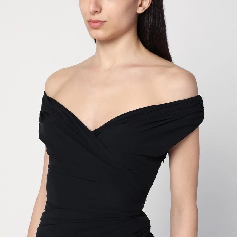 Jacquemus Rita black bustier dress 4