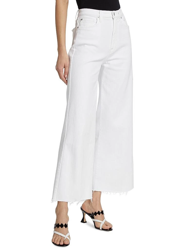 7 For All Mankind Jo Cropped Wide-Leg Jeans 4