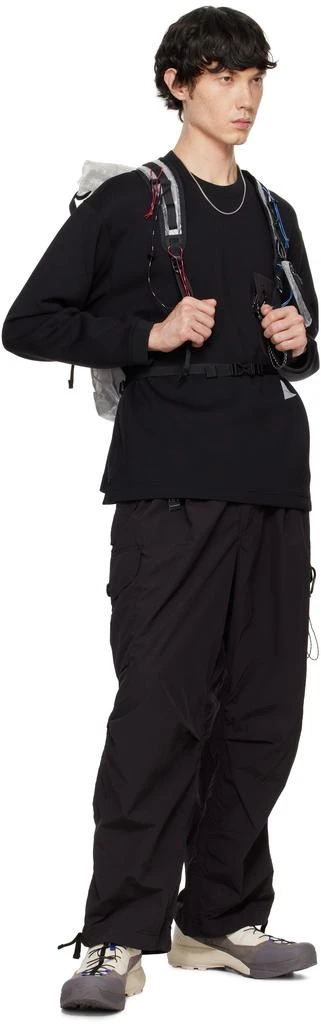 And Wander Black Airly Warm Sweatshirt 4
