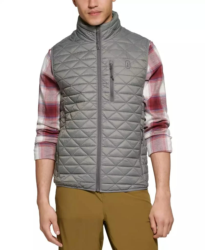 BASS OUTDOOR Men's Delta Diamond Quilted Packable Puffer Vest 10