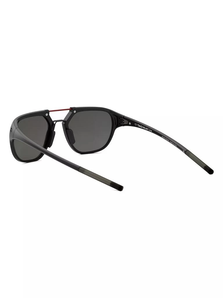 TAG Heuer Line 53MM Pilot Sunglasses 4