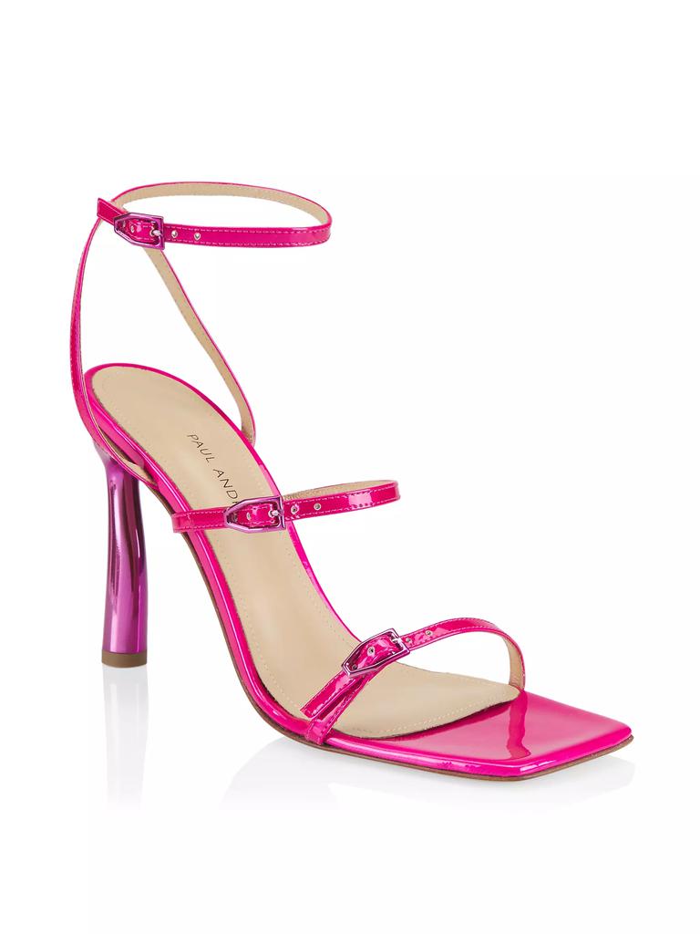 Paul Andrew Slinky Strappy Leather Sandals