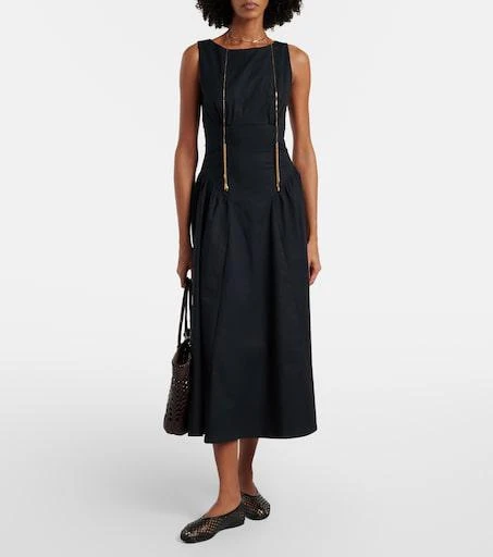 leo lin aliyah lace butterfly-sleeve midi dress Leo Lin Aliyah Lace Butterfly Dress, Black – Plus One Dress Hire