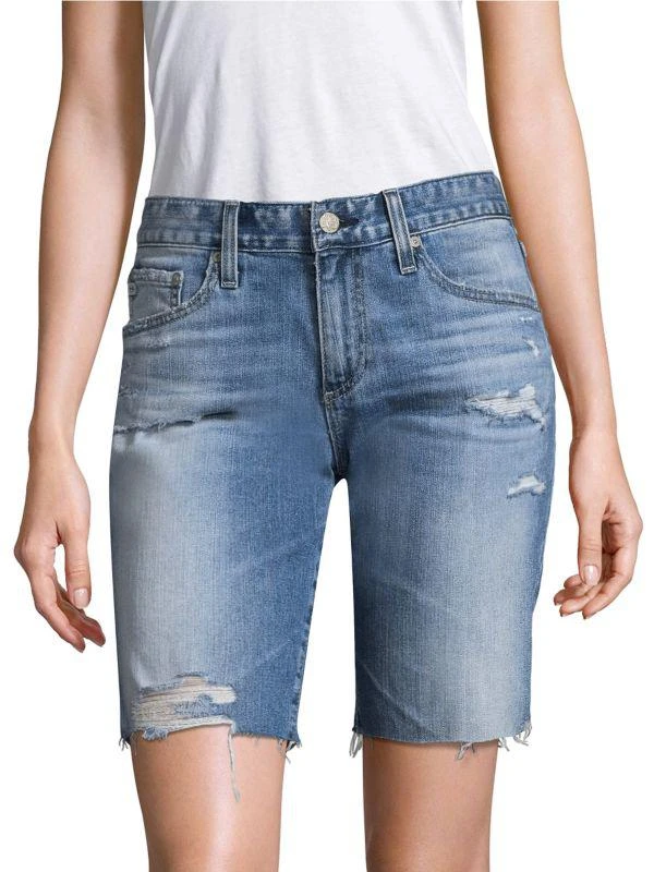 AG Jeans Nikki Relaxed Skinny Denim Shorts 1