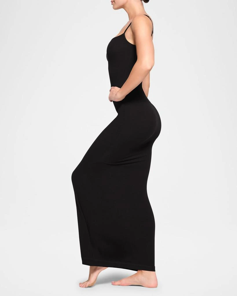 Skims Soft Lounge Long Slip Dress - Black - L Skims Soft Lounge Long Slip Dress - Black - L