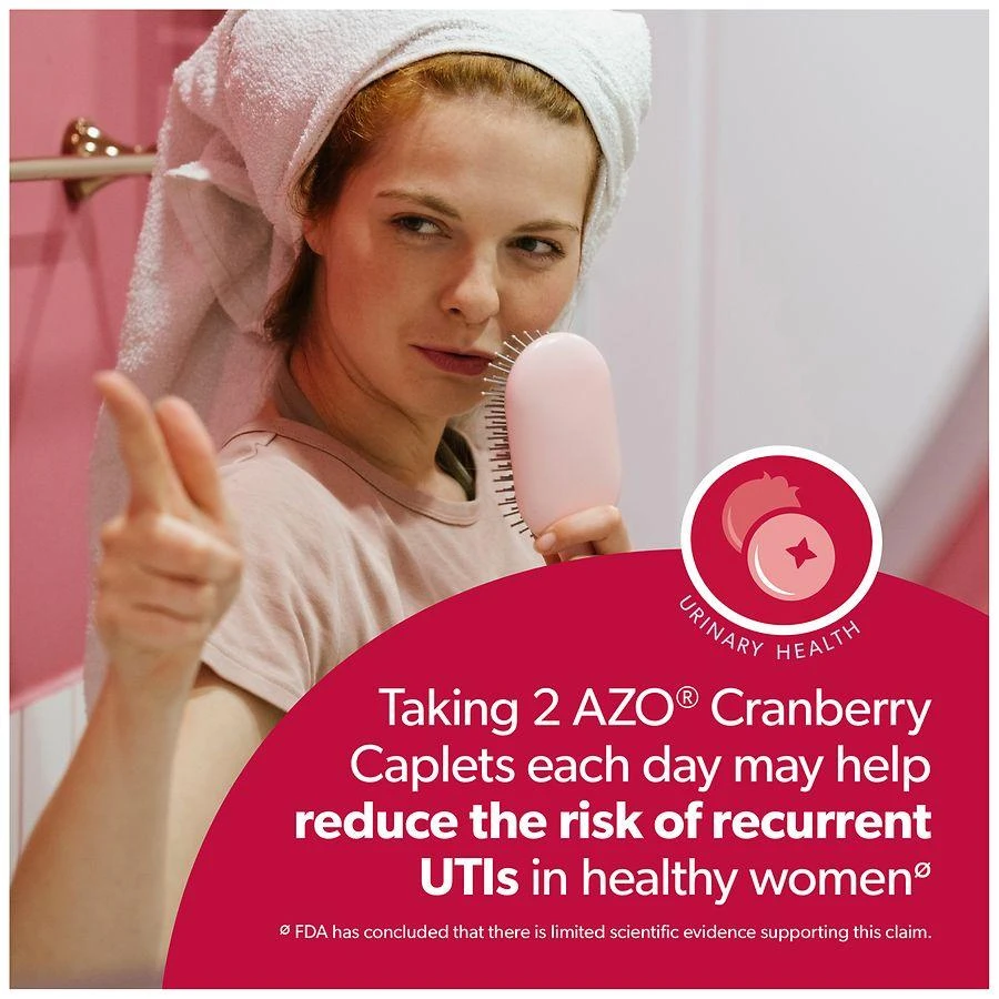 AZO Urinary Tract Health Cranberry Caplets Cranberry 6