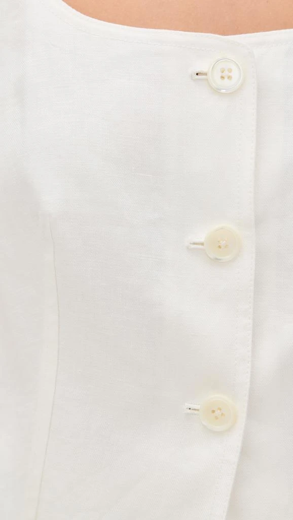 Alex Mill Luna Vest In Linen 5