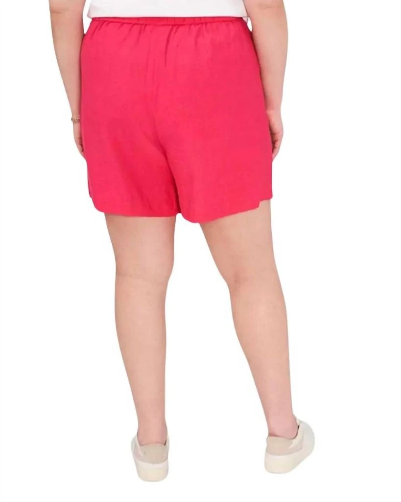 Vince Camuto Summer Heat Shorts In Geranium-Pink 2