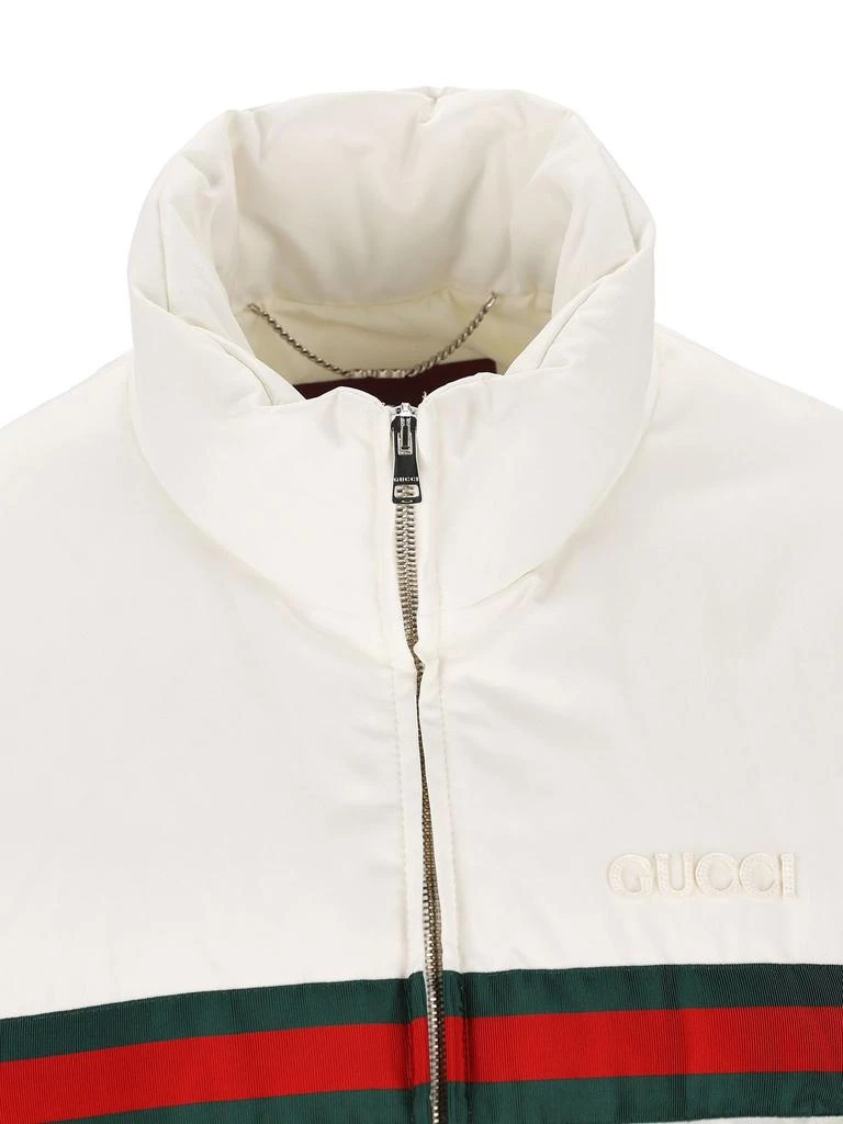 Gucci Gucci Twill Zip-Up Bomber Jacket 3