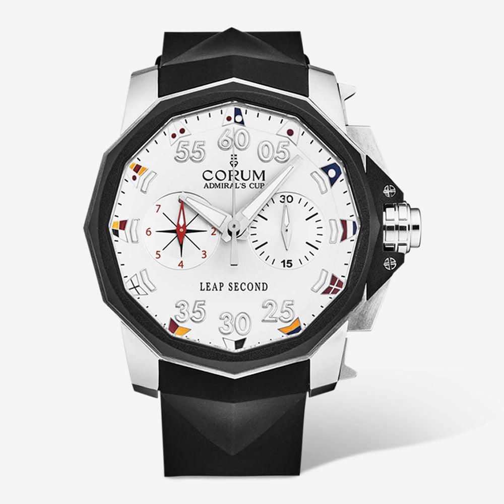 Corum Corum Admiral's Cup 48 Leap Second Foudroyante Titanium Automatic Men's Watch A895/04302