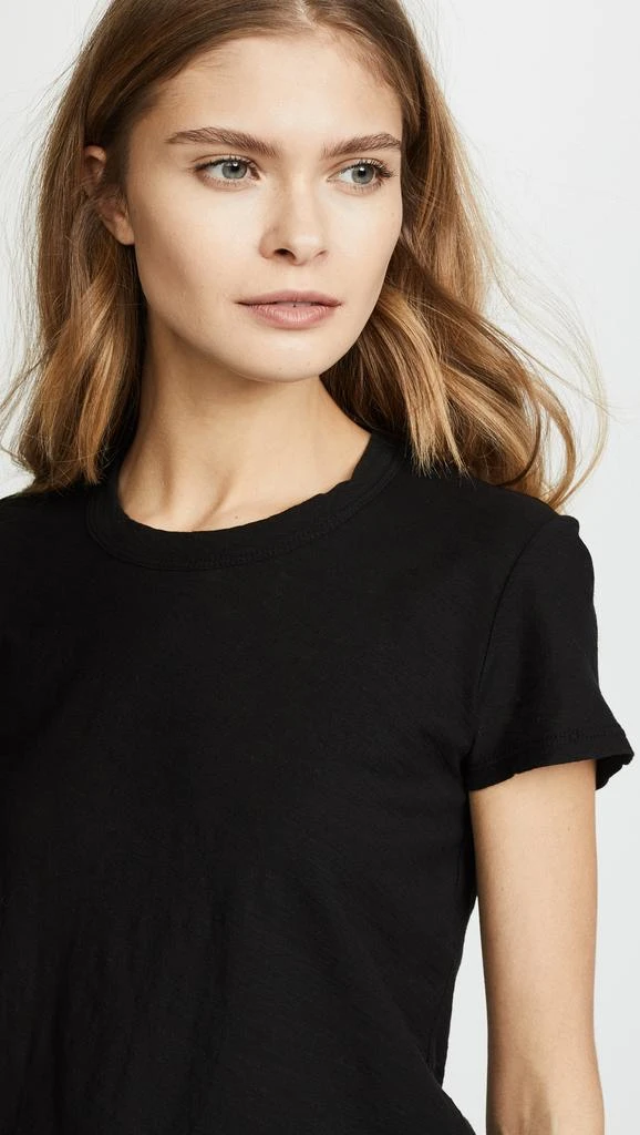 James Perse Sheer Slub Crew Neck Tee 5