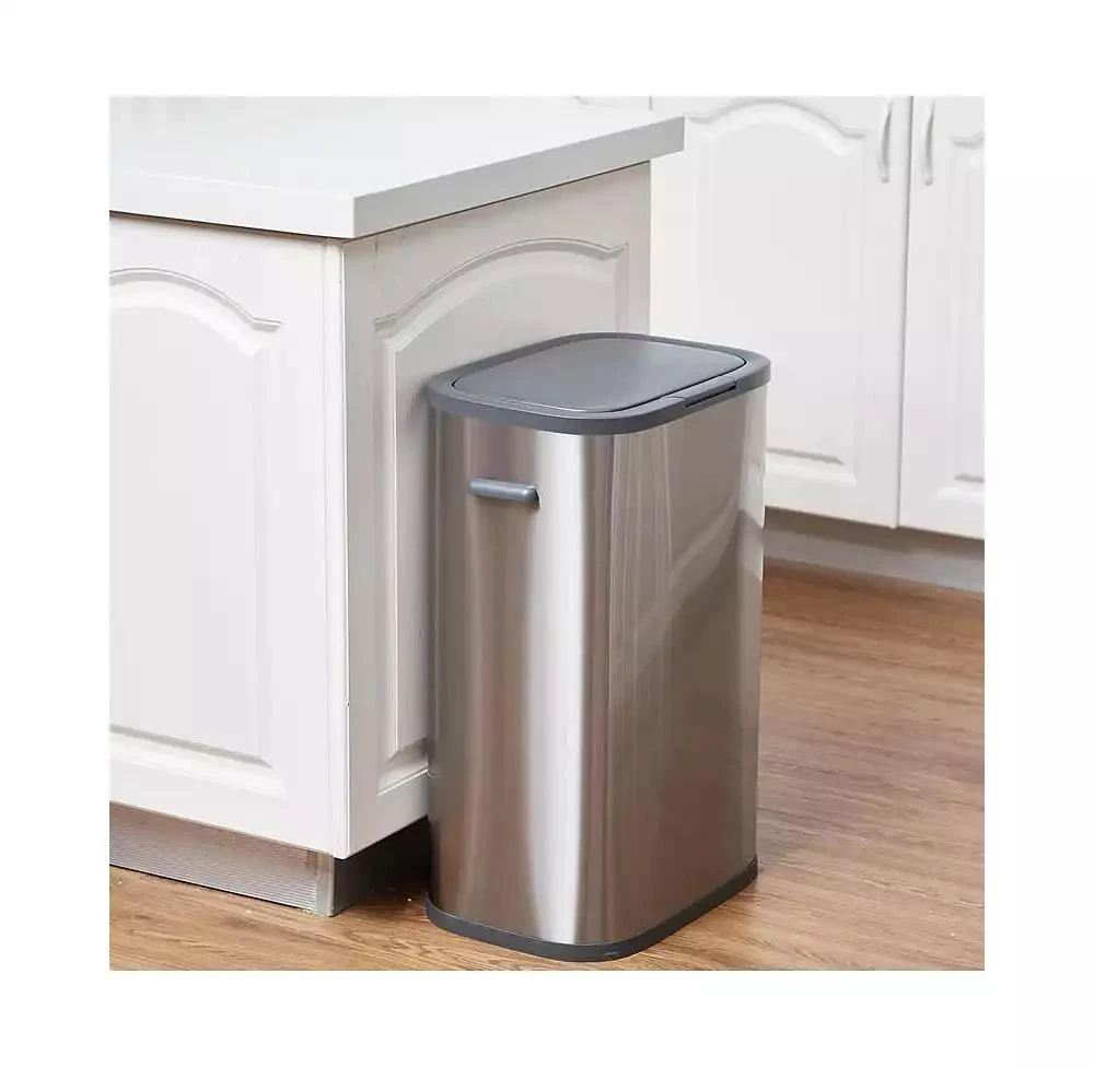 gaomon 14.5 Gallon Automatic Trash Can with Lid - Smart Motion Sensor Design, 55L Capacity, Perfect for Kitchen, Bathroom, Bedroom 
Office 7