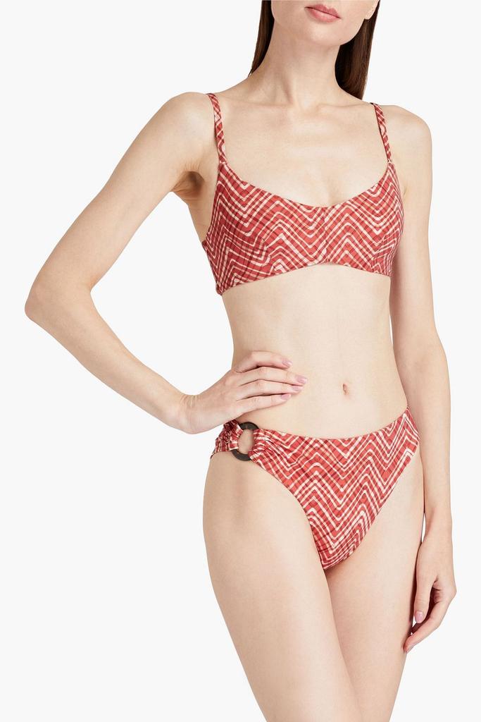 JETS AUSTRALIA by JESSIKA ALLEN Bonita printed mid-rise bikini briefs