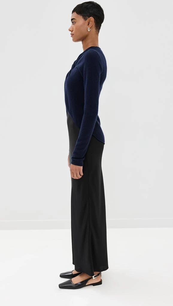Christopher Esber Twist Front Cashmere Dress 3