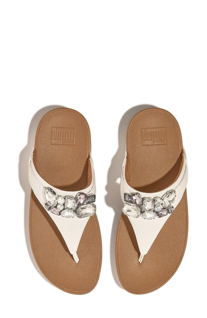 FitFlop Lulu Jewel Deluxe Leather Wedge Sandal 2
