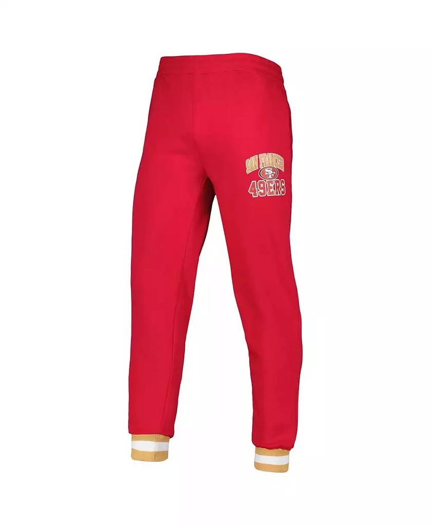 Starter Men's Scarlet San Francisco 49ers Blitz Fleece Jogger Pants 3