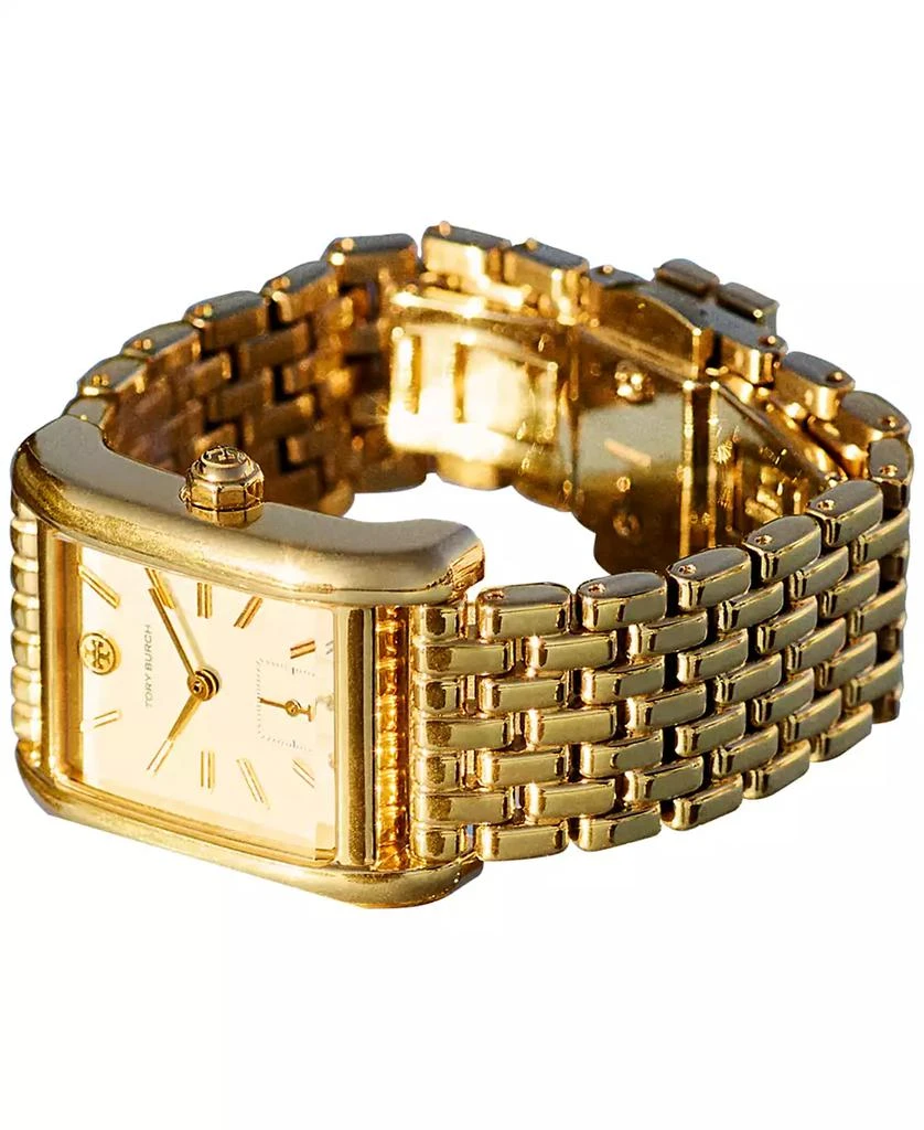 Tory Burch Women's Eleanor Gold-Tone Stainless Steel Bracelet Watch 34mm 5