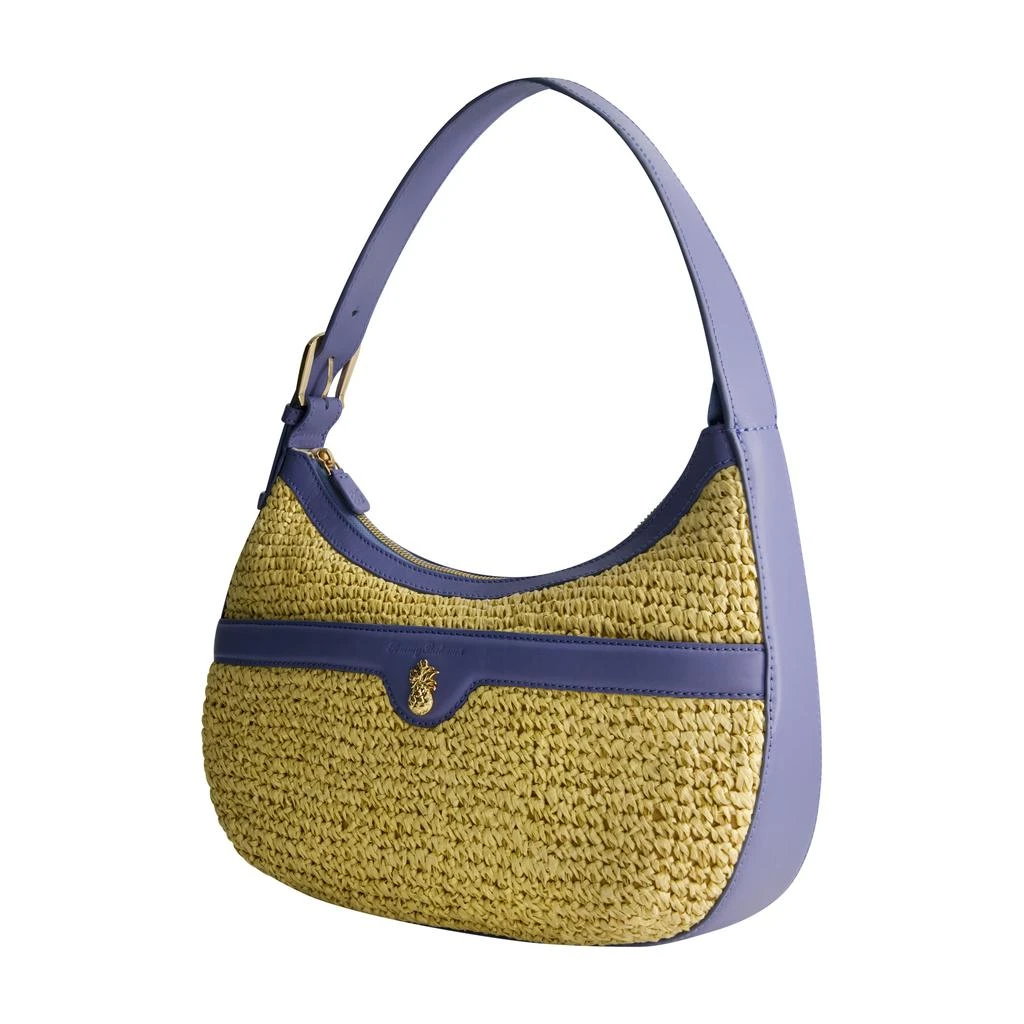 Tommy Bahama Soft Straw Zip-Top Hobo 4